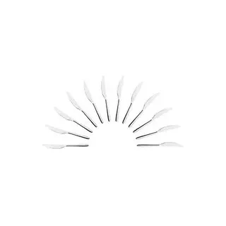 solex® Messer Ava silber, 12 St.