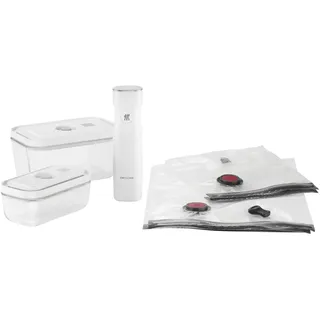 Zwilling Fresh & Save Vakuum Starter Set, Glas / S/m 7-tlg, Weiß
