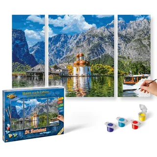 Schipper Arts - Crafts Malen nach Zahlen St. Bartholomä am Königssee (609260841)