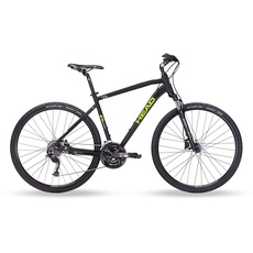 Bild von Herren I-Peak II Crossbike, Schwarz matt/grün, 59 cm