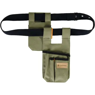 Gardena Gürteltasche für Gartenwerkzeuge mit mehreren Taschen Damen und Herren