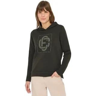 Cecil Damen Hoodie mit Schmucksteinen