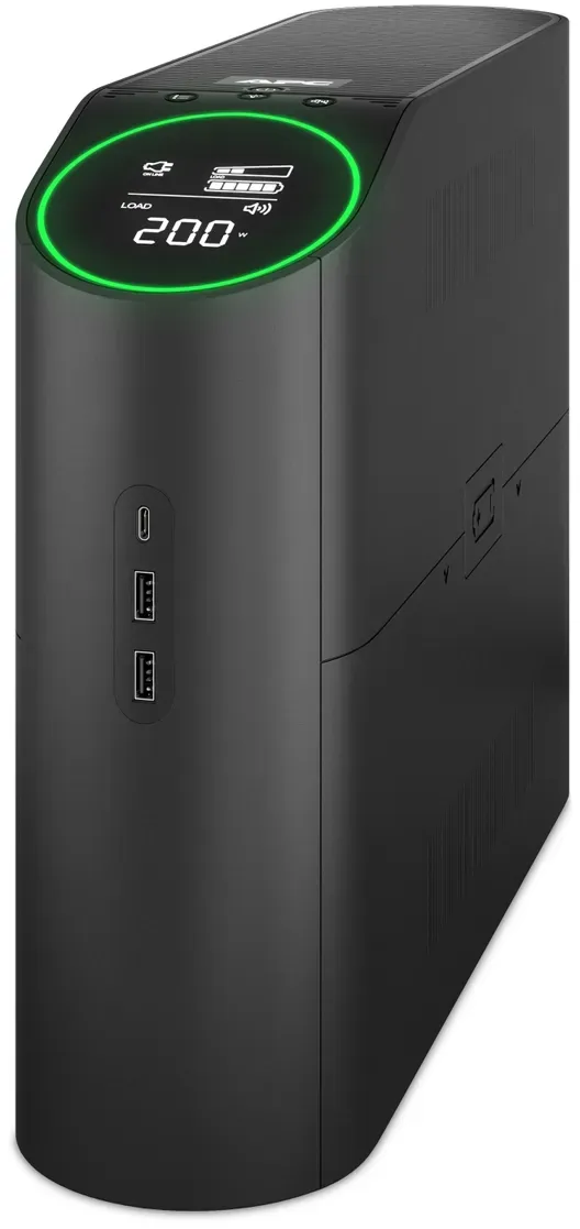 Bild von Back-UPS Pro 2200VA schwarz, 4x Schuko/2x C13, USB/LAN (BGM220B-GR)