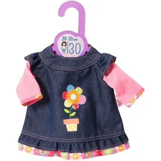 Zapf Dolly Moda Jeanskleid für Puppen, in 28-33 cm, 870761