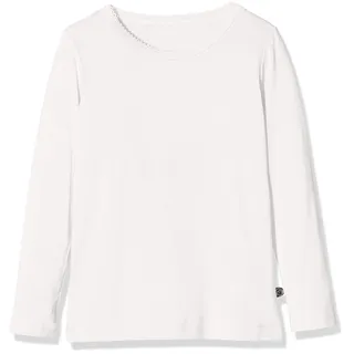 MINYMO Mädchen Blouse Bluse, Weiß (Weiss 100), 134 EU