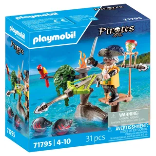Playmobil Pirates Pirat mit Balliste 71795