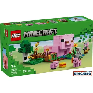 LEGO Minecraft 21268 Das Babyschwein-Haus