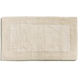 MÖVE Loft Getuftete Badematte 60 x 100 cm aus 100% Baumwolle, Nature