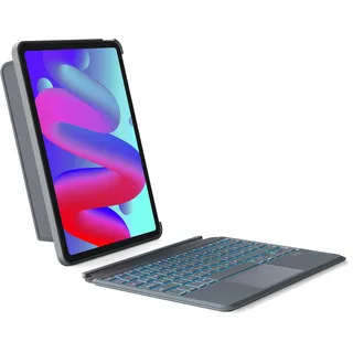 Inateck Tastatur Hülle für iPad Air 11 Zoll, iPad Pro 11 Zoll Grau