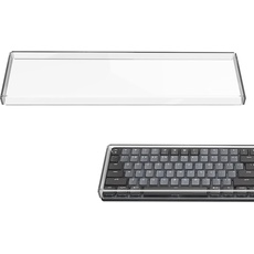 Geekria Tastatur-Staubschutz in voller Größe, transparente Acryl-Tastaturabdeckung für mechanische Computertastatur mit 104 Tasten, kompatibel mit der mechanischen kabellosen Logitech MX-Tastatur