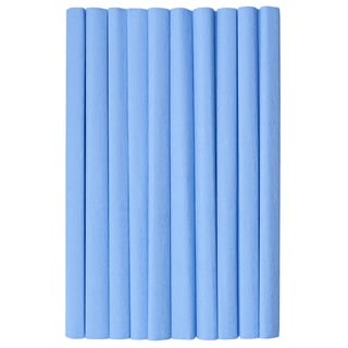 Krepppapier 50x200cm hellblau 10er Pack, Himmelblau