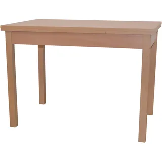 Hofmann Living And More Ausziehtisch 104 x 75 x 75 cm beige