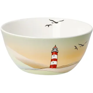 Goebel Künstlerschale zum Sammeln Scandic Home Lighthouse aus Fine Bone China, 15x7 cm, 23-101-73-1