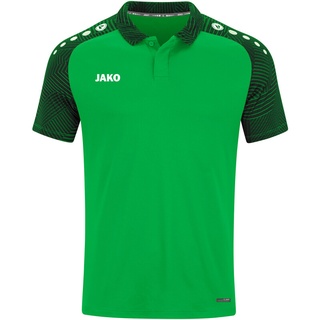 Jako Damen Poloshirt Performance Soft green/schwarz 34