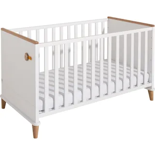 Paidi Babybett Lotte & Fynn"«, (2 tlg.), PAIDI AIRWELL® 200 Matratze und 4-fach höhenverstellbarem Lattenrost weiß