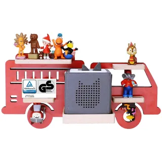 BOARTI Kinderregal Feuerwehr rot