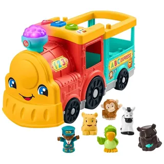 Fisher-Price Little People ABC Zug inkl. Tierfreunde Figuren,