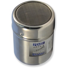 PME SS575 Edelstahl-Shaker, Silver, 20 x 2 x 20 cm