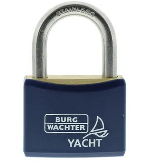 Burg Wächter Burg-Wächter Yacht 460 Ni 40 SB Vorhängeschloss, Messing, Blau
