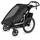 Chariot Sport 2 Kinderanhänger schwarz/beige