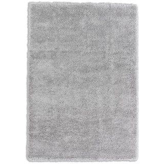 Schöner Wohnen SCHÖNER WOHNEN-Kollektion Shaggy Savage 160 x 230 cm Polypropylen Silber