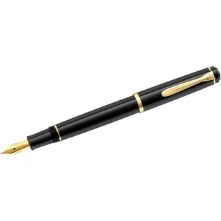 Pelikan Classic P200 Patronenfüller schwarz/gold M (mittel)