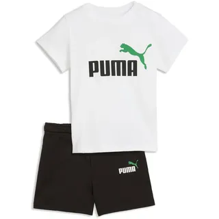 Puma Minicats Essentials Tee and Shorts Set INF", puma black-archive green (57) 98,