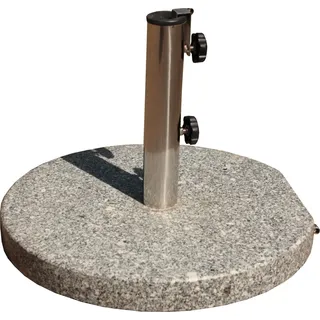 Siena Garden Schirmständer Granit 40 kg rund Grau