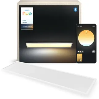 Philips Aurelle Panel 2 rechteckig Aluminium/weiß