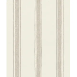 Rasch Textil Rasch Vliestapete 555622 Beige-Rotbeige Streifen 10,05 m x 0,53 m