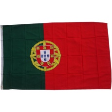 Bild XXL Portugal 250 x 150 cm Fahne mit 3 Ösen 100g/m2 Stoffgewicht