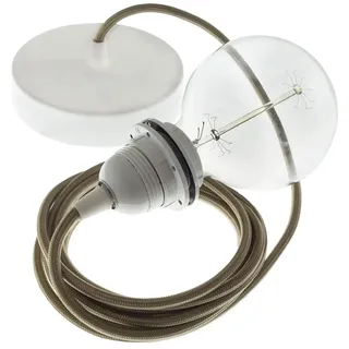 Creative Cables Rm27 2 M Hängeleuchte Pendel Für Lampenschirm - Cipria / White - One Size