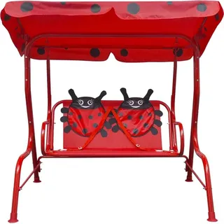 vidaXL Kinder-Hollywoodschaukel Rot - Rot