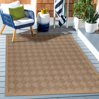 Dhaka Ricka teppich indoor/outdoor rechteckig 280x370cm jute schwarz - Schwarz