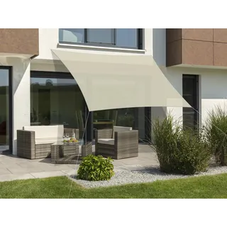 Schneider Sonnensegel Teneriffa Quadrat ca.360x0,5x360cm Naturfarben