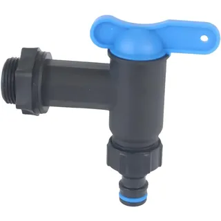 Bradas Auslaufventil 3/4 Zoll schwarz