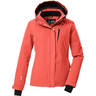 KILLTEC KSW 25 WMN SKI JCKT, bright coral, 38