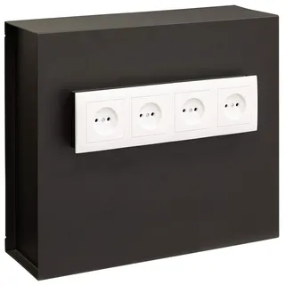 ARREGUI Socket Steckdosensafe | Versteckter Steckdosen Tresor | Unauffälliges Geheimfach für Geld und Wertsachen | Geldversteck in der Wand | Sicheres Geheimversteck für Zuhause | 35x40x13 cm | 15 L