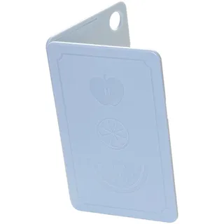 Faltbare Camping Schneidebrett, Unterschale Multifunktionale Faltbare Kunststoff Picknick Schneidebrett (Nordic Grau Blau 20x12.5x0.8cm)