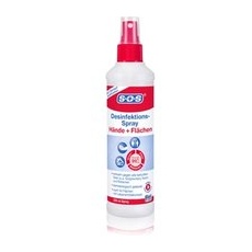 SOS Desinfektions-Spray Hände + Flächen Händedesinfektionsmittel 250 ml