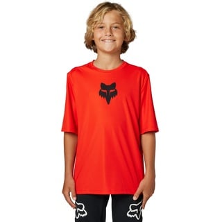 Fox Racing Jungen Youth Ranger SS Trikot, Fluoreszierendes Rot, X-Large