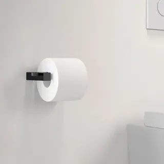 Zack CARVO Toilettenpapierhalter schwarz