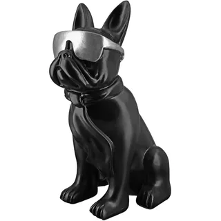 Casablanca by Gilde Casablanca by Gilde, Deko Objekt, Cool Dog sitzend", schwarz,