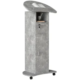 VCM Stehpult Rednerpult Stehtisch Rollen Redola T.