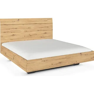 OTTO home »Bett Doppelbett Holzbett AGORDO« 180x200 cm, mit hohem Kopfteil und schwebender Optik MADE IN GERMANY,