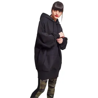 Urban Classics Damen Ladies Long Oversize Hoody Kapuzenpullover, Schwarz, L EU