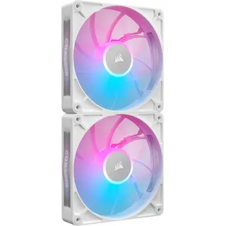 Corsair iCUE LINK RX140 MAX RGB Starter Kit Ventilator - White