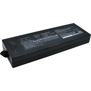 TECHTEK Akku Kompatibel mit [Mindray] PM7000, PM8000, PM9000, VS-800, VS800, WATO EX-20, WATO EX-25, WATO EX-30, WATO EX-35, WATO EX-50, WATO EX-55, - Schwarz