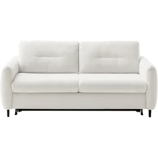 2-Sitzer HOME AFFAIRE "Clevina, Schlafsofa mit Kaltschaummatratze, Breite 176 cm", snow, B:176cm H:84cm T:102cm, 100% Polyester, Sofas, 2-Sitzer, Sofa & Bett in einem – kinderleicht ausklappbar & freistellbar im Raum