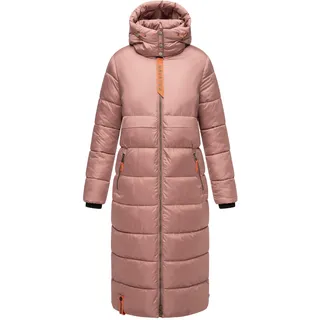 Steppmantel NAVAHOO "Steppmantel Kristallblume", Damen, Gr. XL, lila (pastel lila), Obermaterial: 100% Polyester PES.  Obermaterial: Futter: 100% Polyester PES. 100% Polyester PES., Mäntel Steppmantel